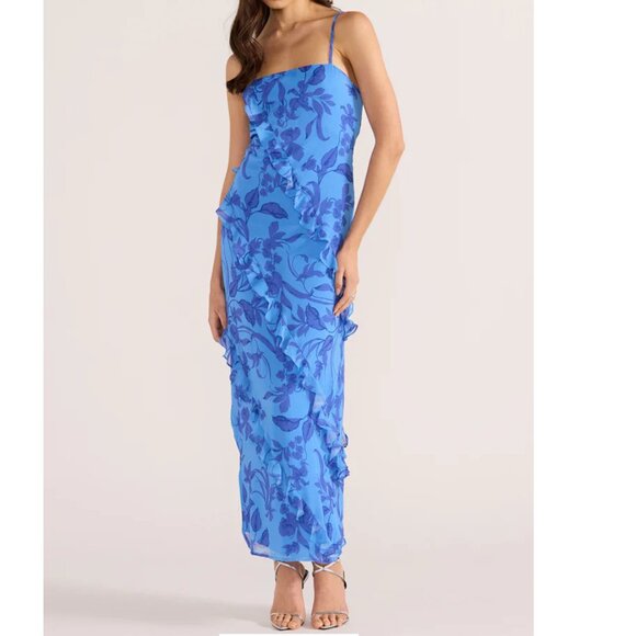MINKPINK Jeanne Ruffle Maxi Dress - Picture 1 of 10